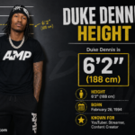 duke dennis height